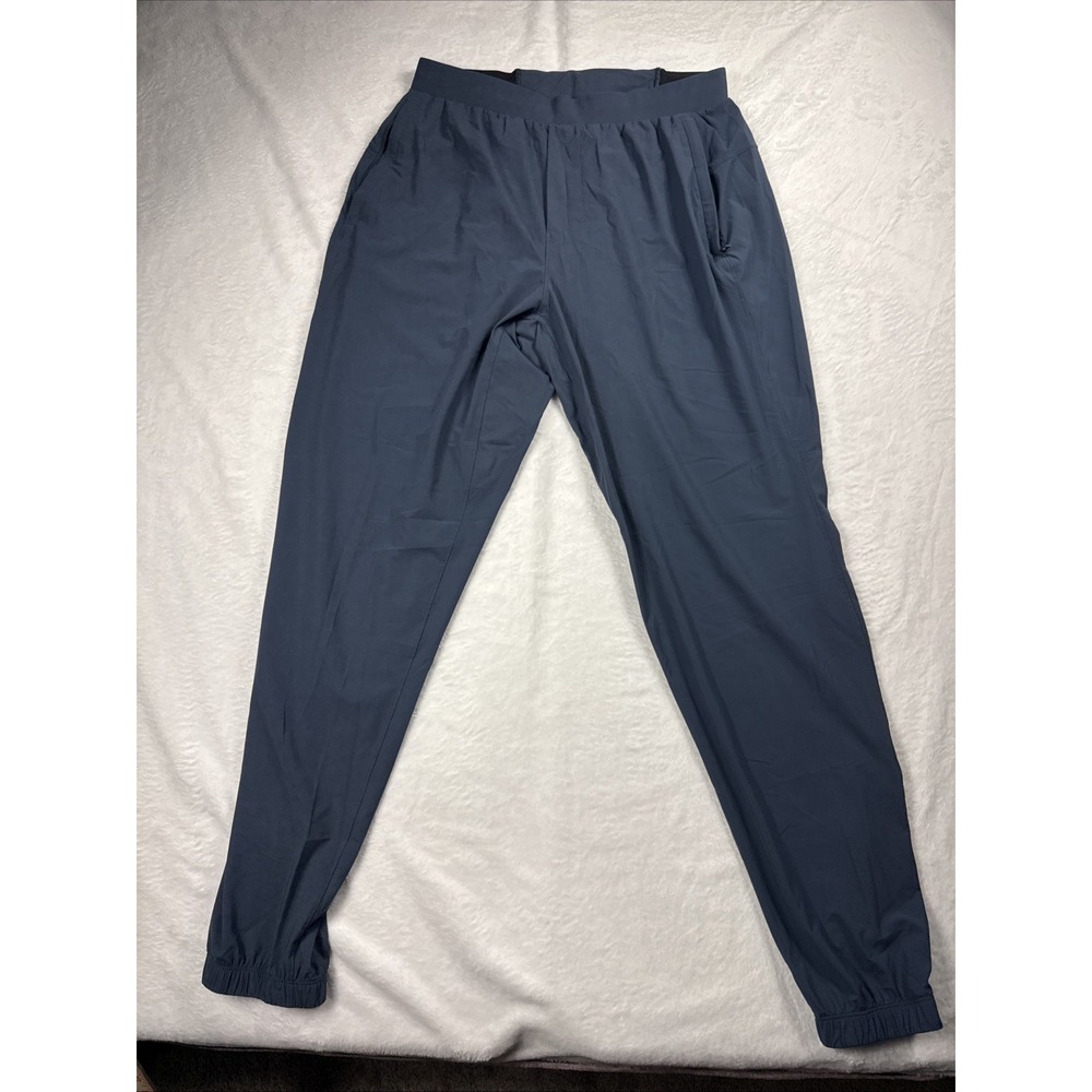 Lululemon Surge Jogger Men’s Size M 30x29” Inseam Blue Ankle Zip Running Pants